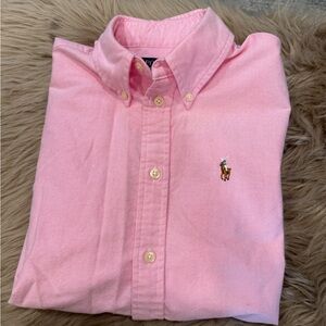 Ralph Lauren Women's Pink Oxford Shirts - XS